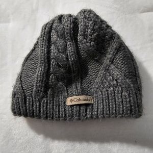 Columbia Gray Knit Beanie